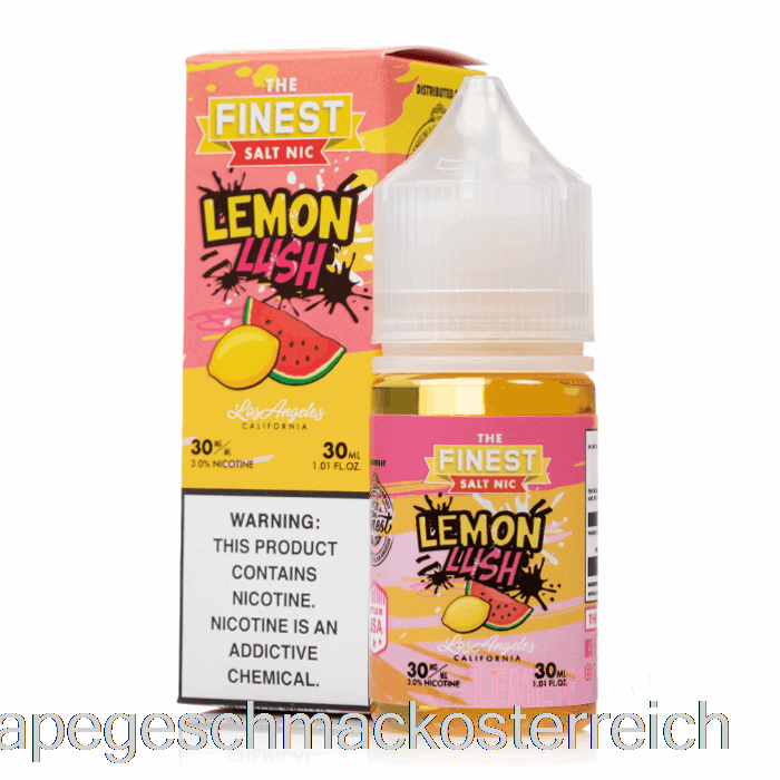 Lemon Lush – The Finest Candy Edition Salt Nic – 30 Ml, 30 Mg Vape-Geschmack